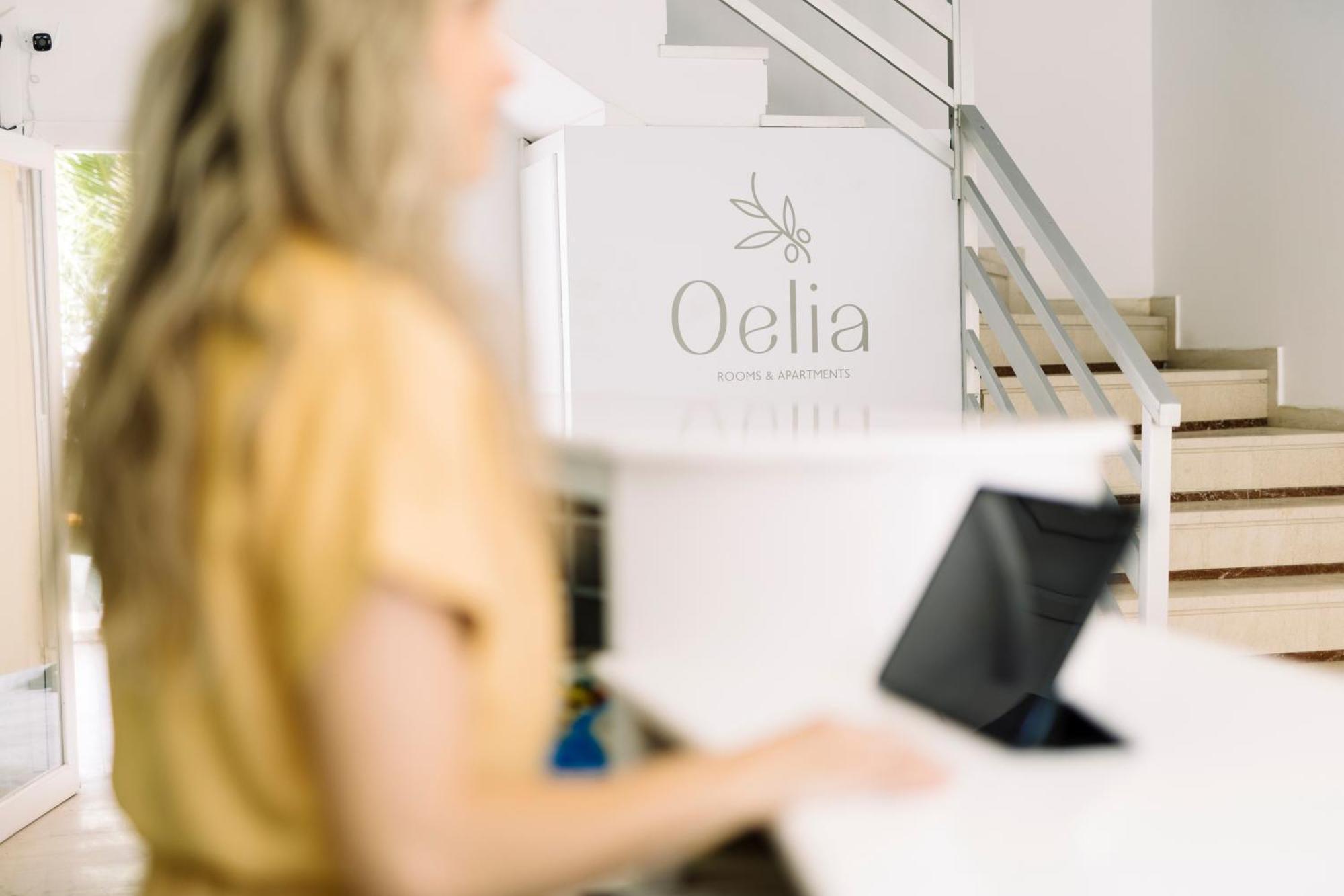 Oelia Rooms & Apartments Agia Marina  Exterior foto