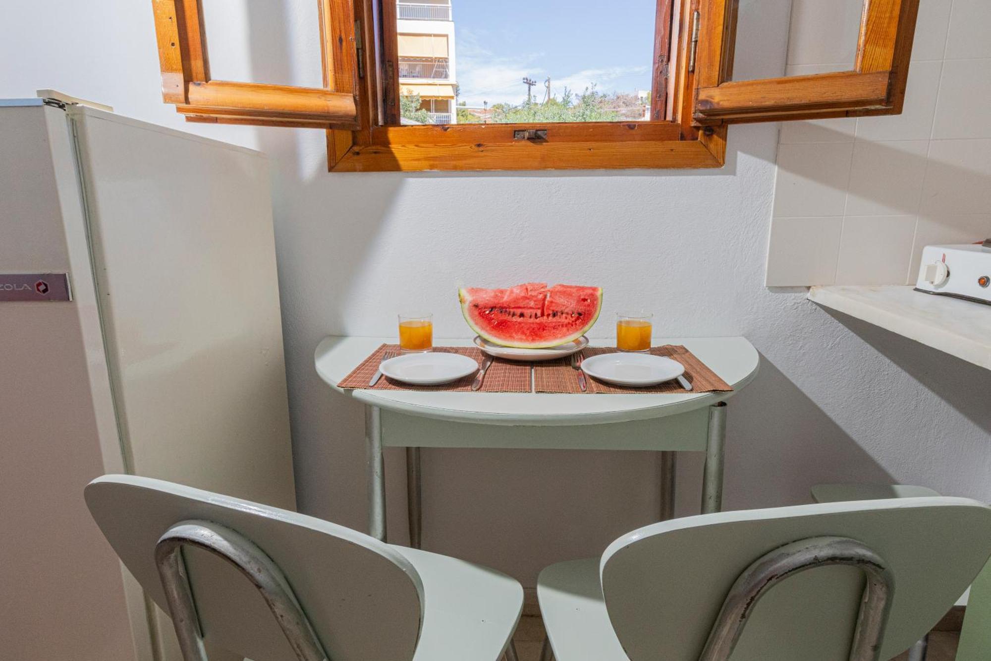Oelia Rooms & Apartments Agia Marina  Exterior foto